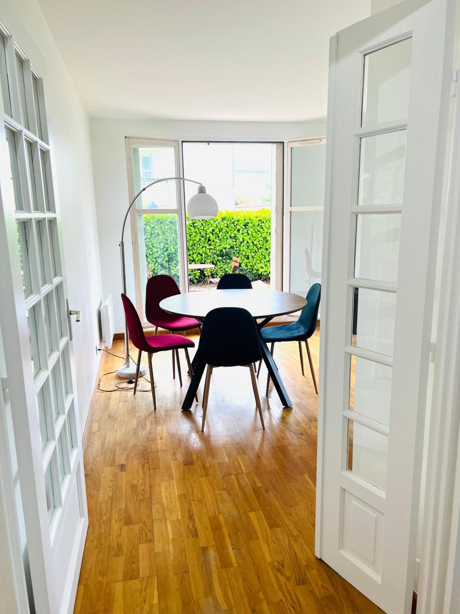 Appartement Standing Avec Jardin, 4 Personnes, Strategiquement Situe Мант-ла-Жоли Екстериор снимка