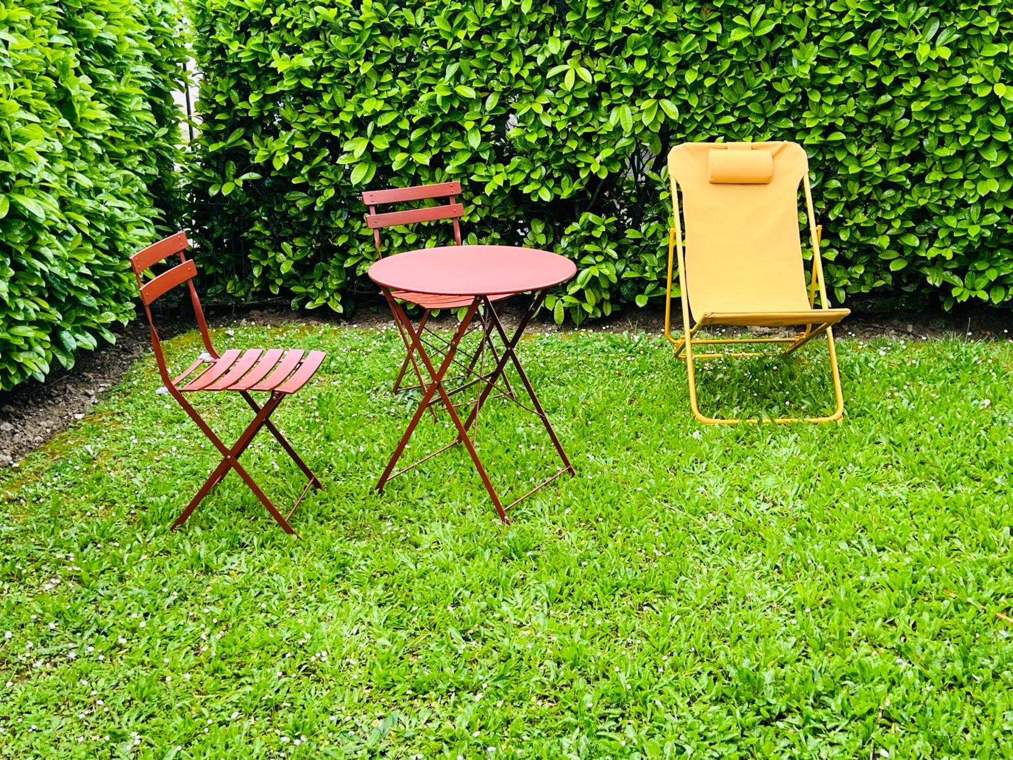Appartement Standing Avec Jardin, 4 Personnes, Strategiquement Situe Мант-ла-Жоли Екстериор снимка